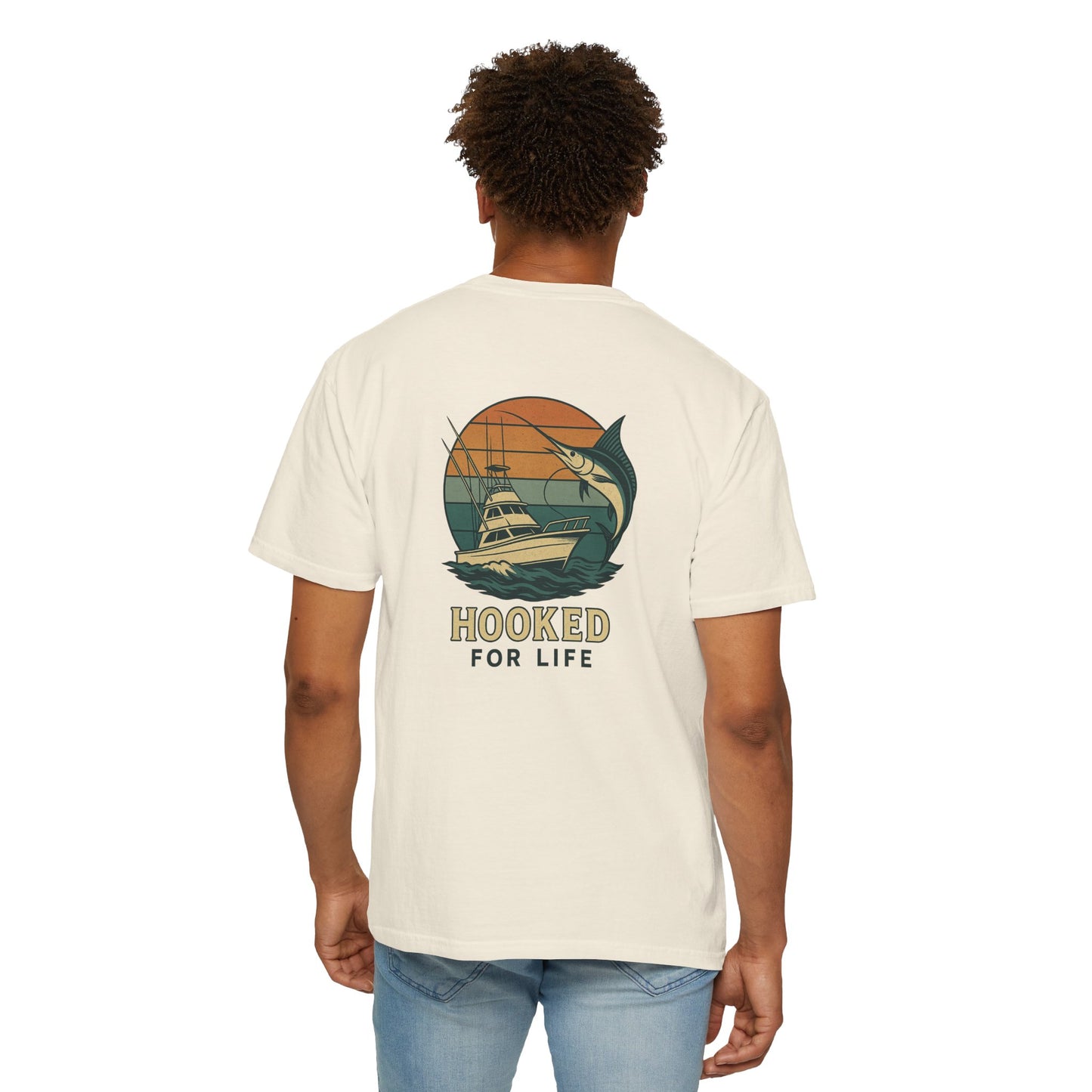Hooked For Life tee