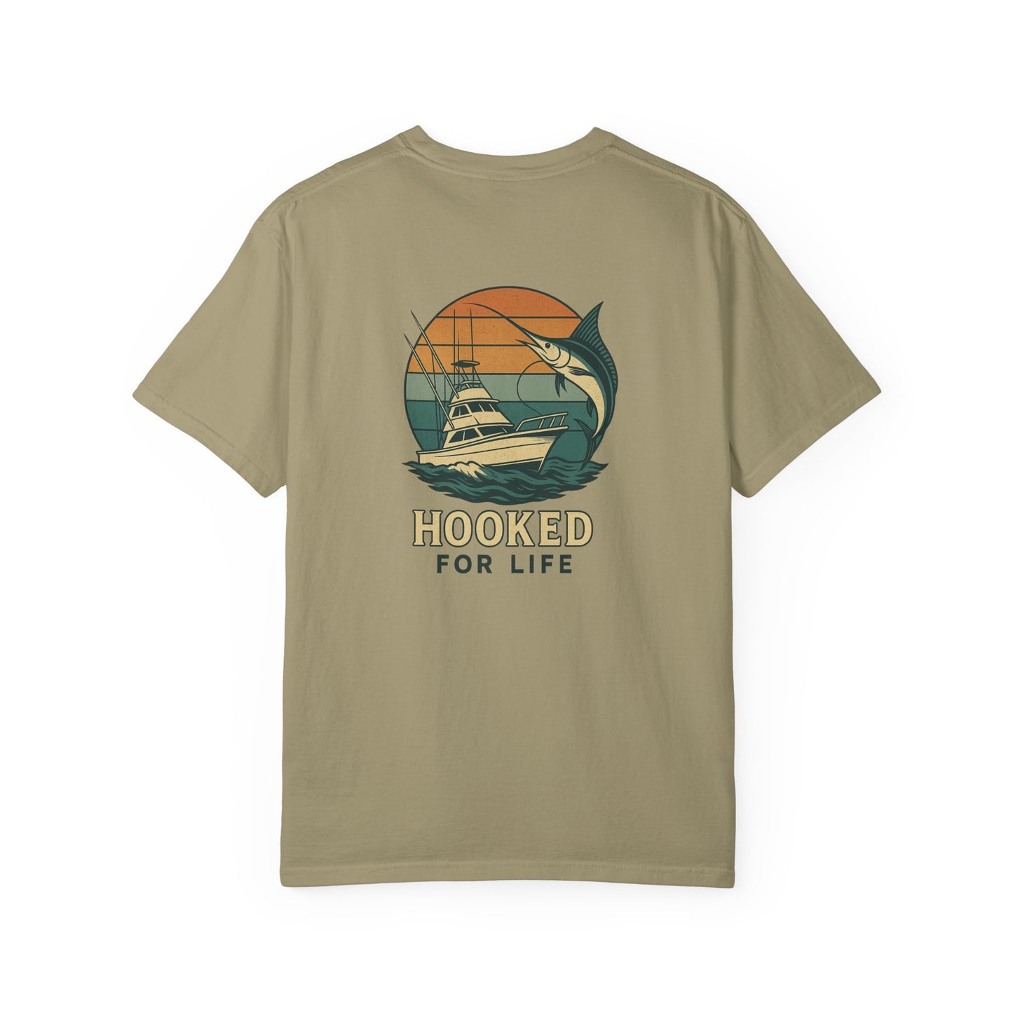 Hooked For Life tee