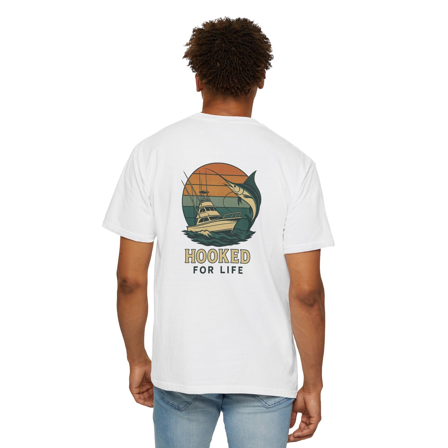 Hooked For Life tee