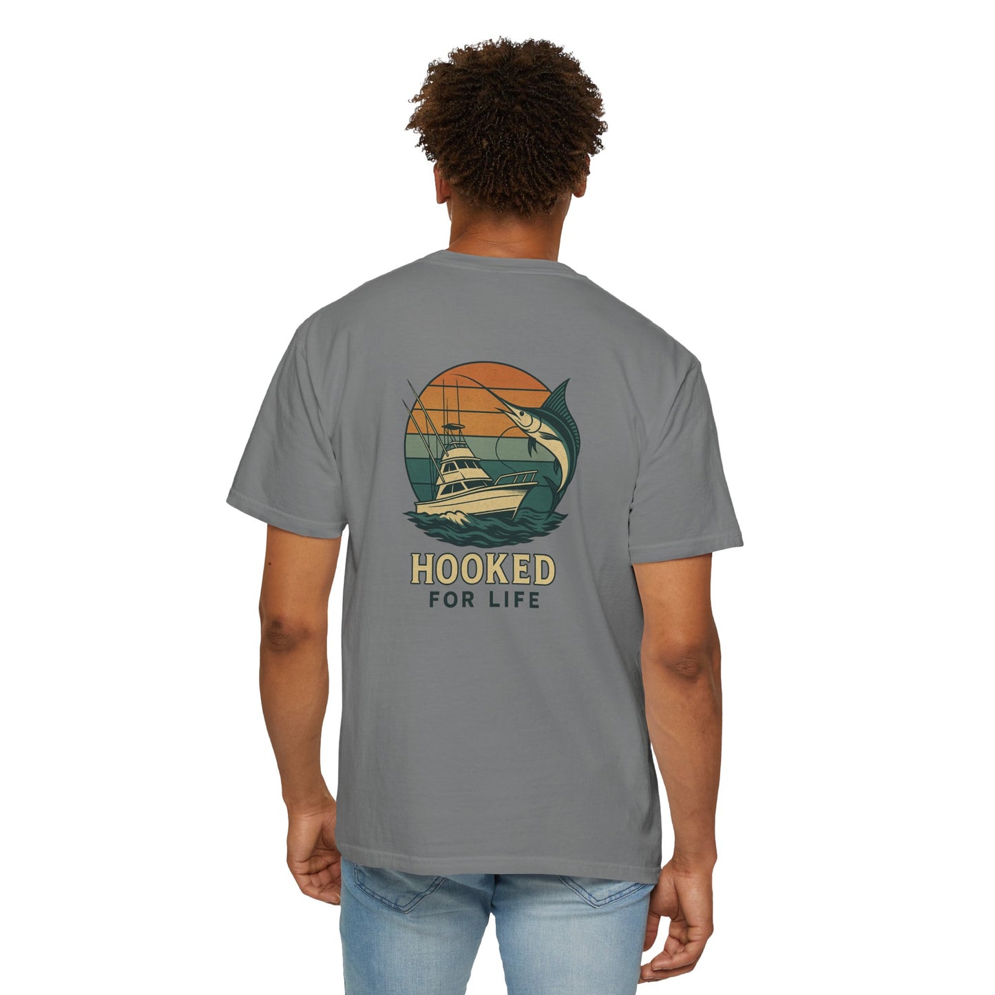 Hooked For Life tee
