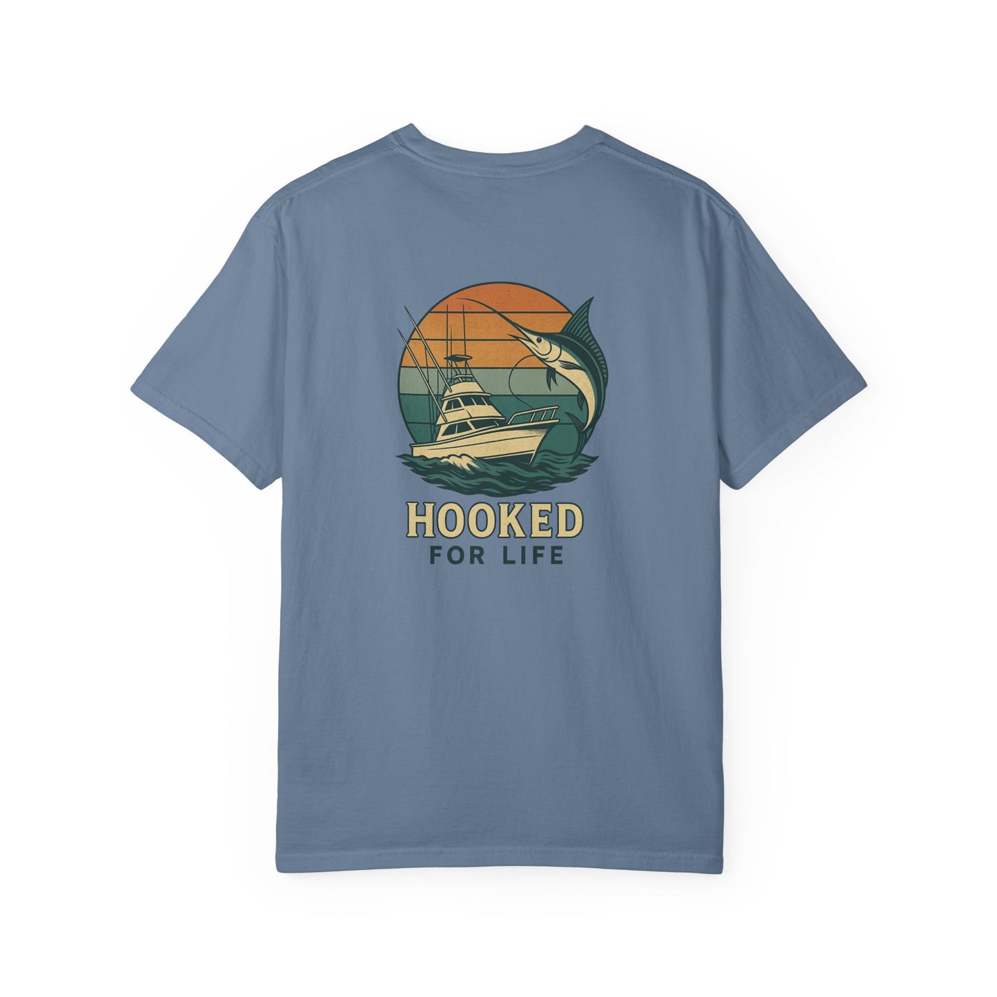 Hooked For Life tee