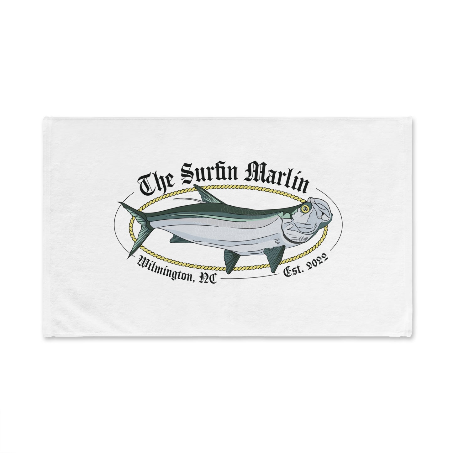 Surfin Marlin Hand Towel