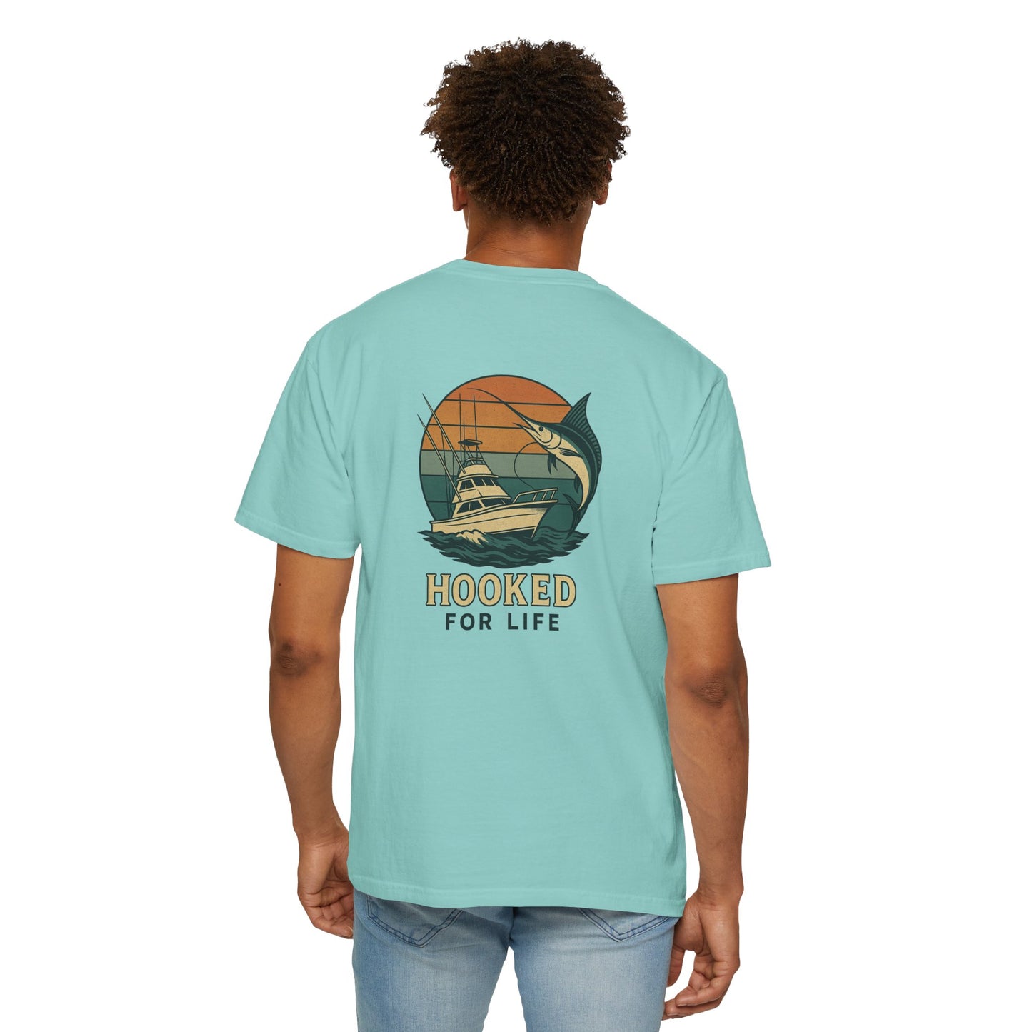 Hooked For Life tee