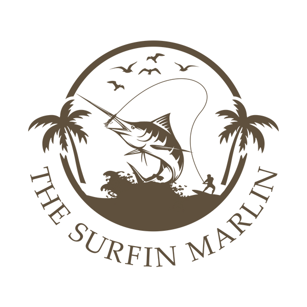The Surfin Marlin logo