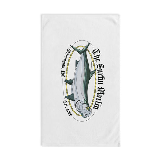 Surfin Marlin Hand Towel