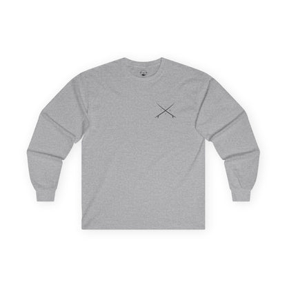 Fish On Cotton Long Sleeve Tee