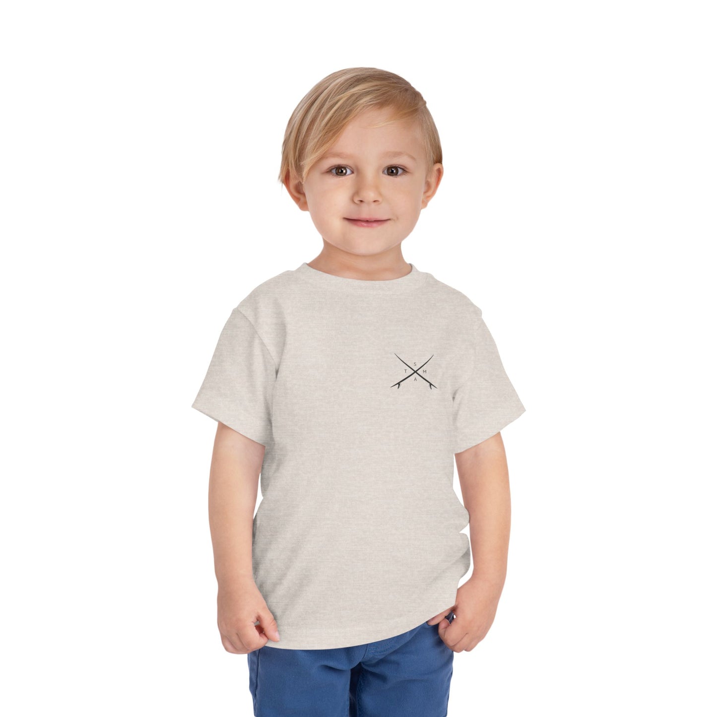 Toddler Plain Short Sleeve Tee