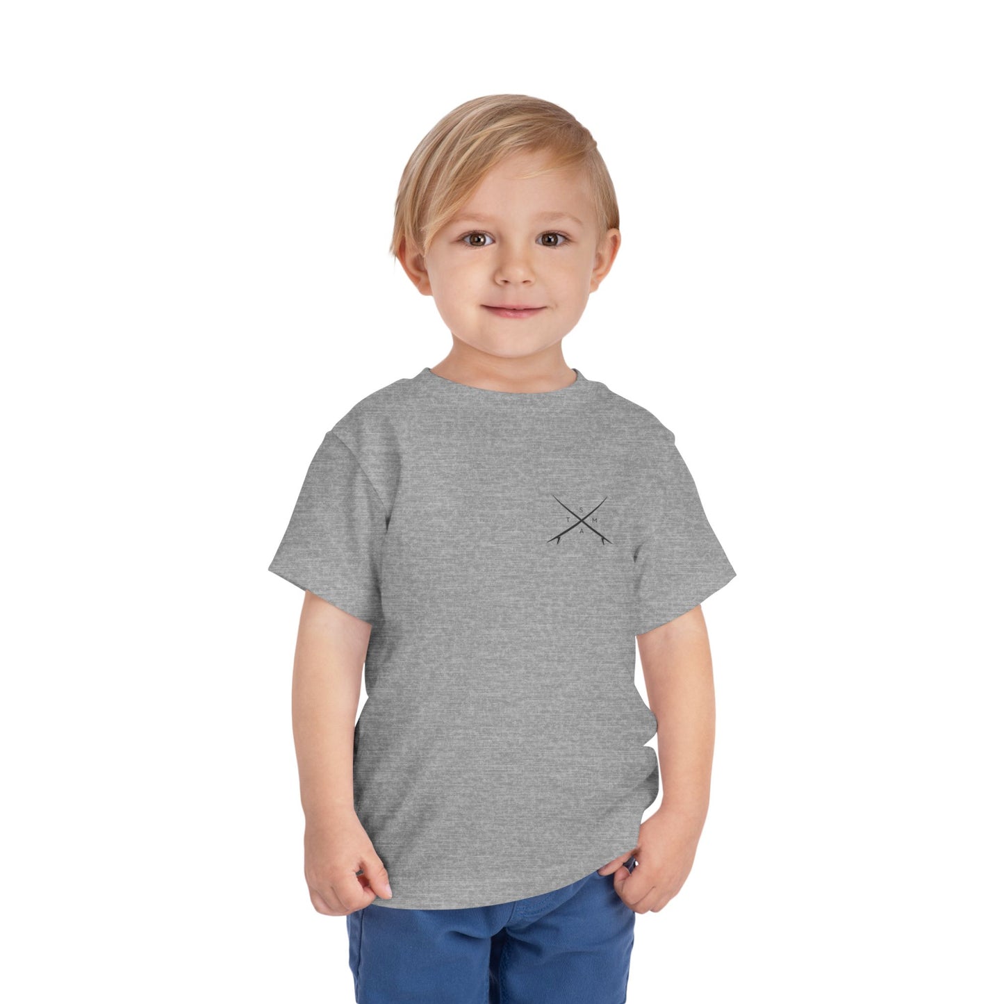 Toddler Plain Short Sleeve Tee