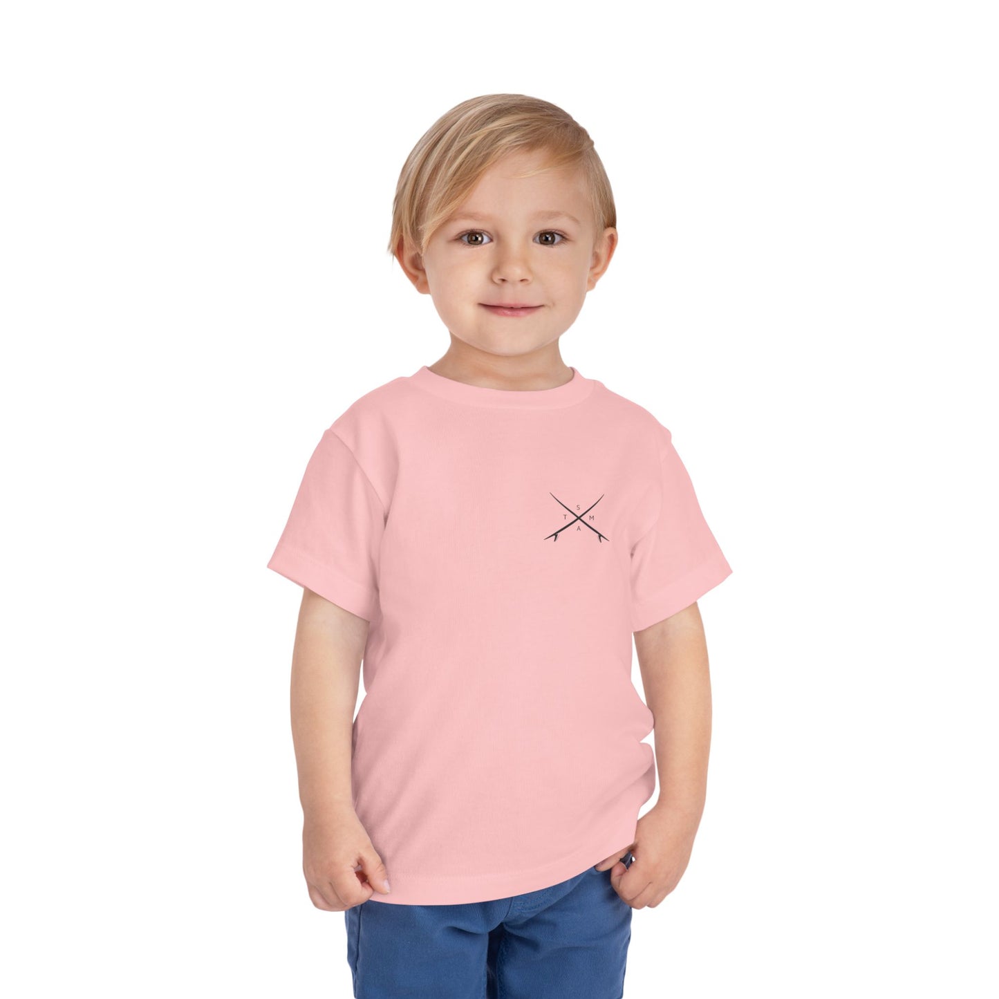 Toddler Plain Short Sleeve Tee