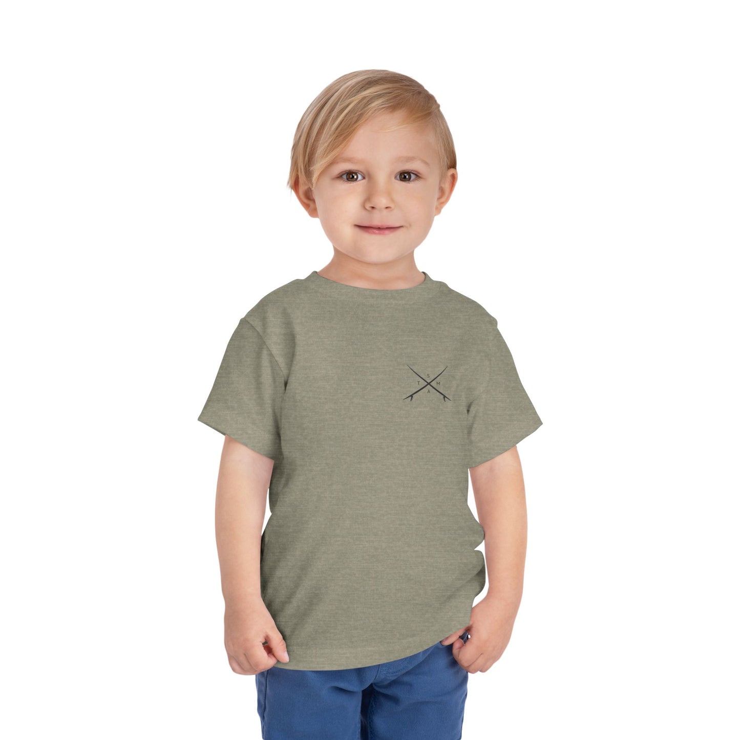 Toddler Plain Short Sleeve Tee