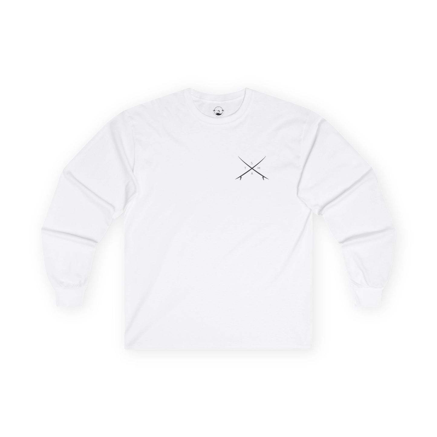 Fish On Cotton Long Sleeve Tee