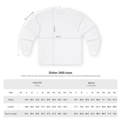 Fish On Cotton Long Sleeve Tee