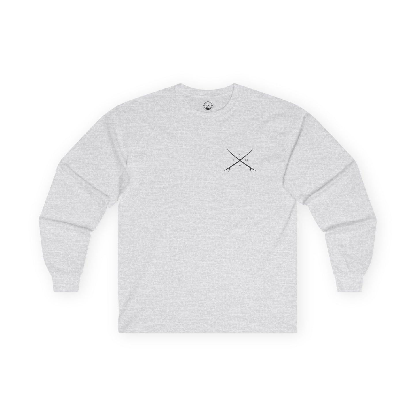 Fish On Cotton Long Sleeve Tee