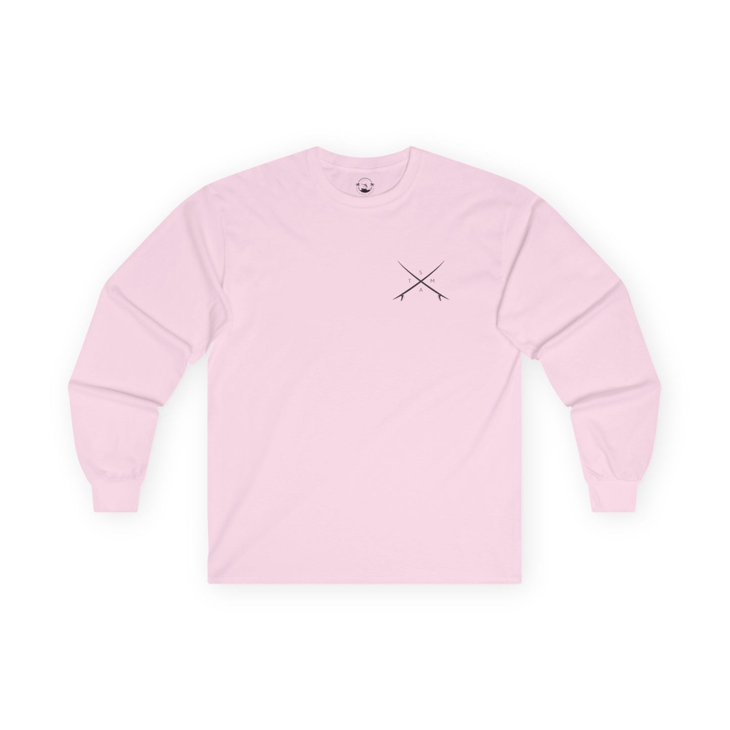Fish On Cotton Long Sleeve Tee