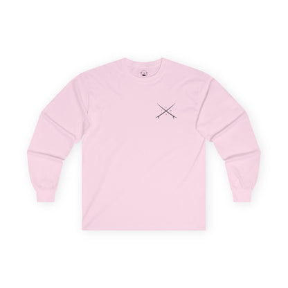 Fish On Cotton Long Sleeve Tee