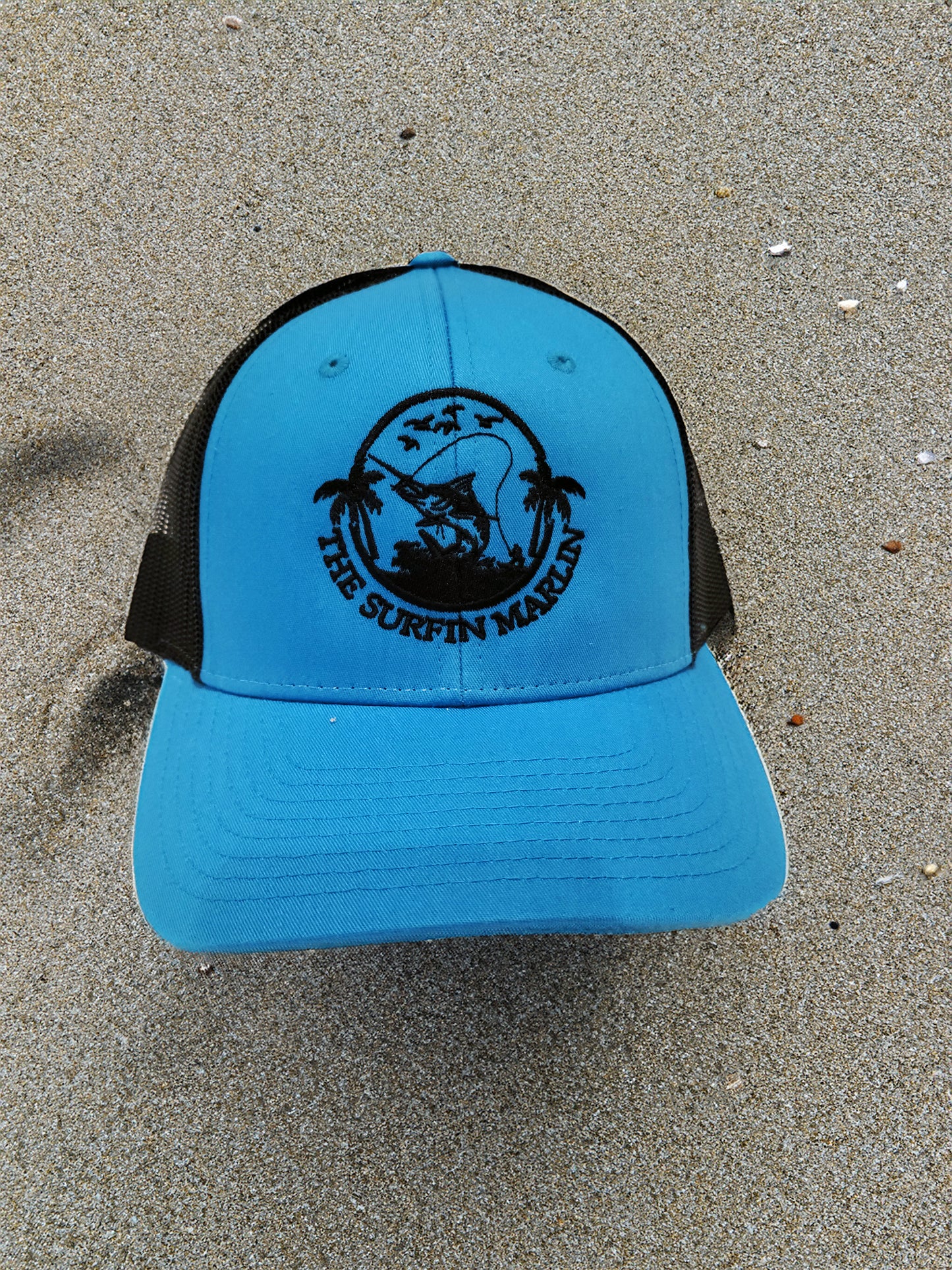 Richardson Blue/Blk Embroidered Hat